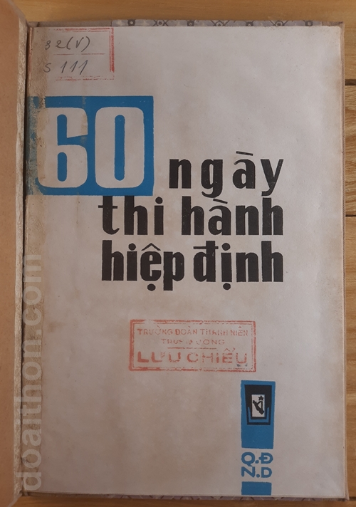 60 ngày thi hành hiệp định 1