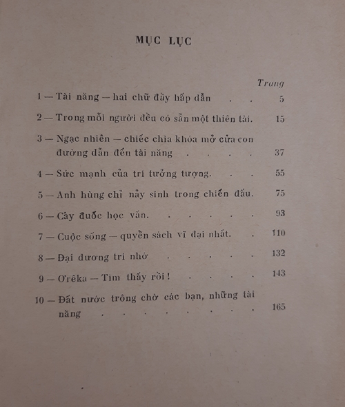 Con đường dẫn tới tài năng 5