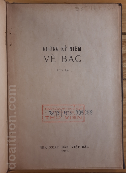 Những kỷ niệm về bác 2