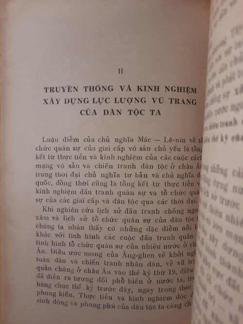 Vũ trang quần chúng cách mạng xây dựng quân đội nhân dân, Võ Nguyên Giáp 4