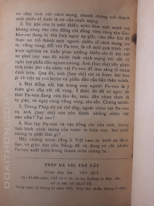 Thép đã tôi thế đấy 4