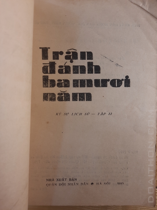 Trận đánh ba mươi năm , Hoàng Văn Thái, Trần Độ 8