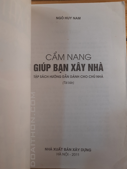 Cẩm nang xây nhà 2