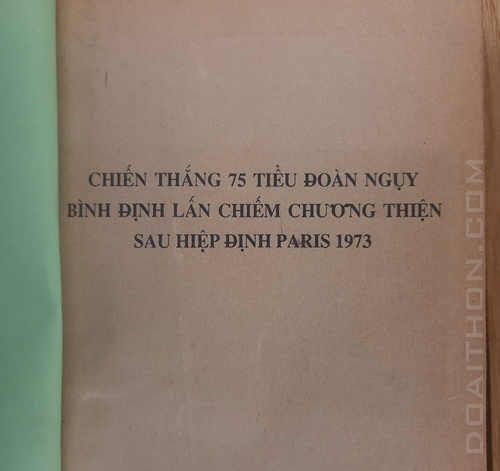Chiến thắng 75 tiểu đoàn nguỵ  1