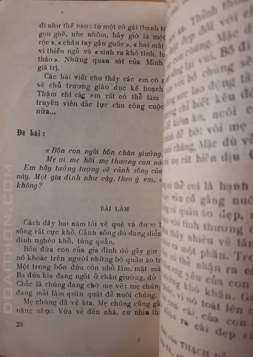 Em muốn học giỏi văn 4