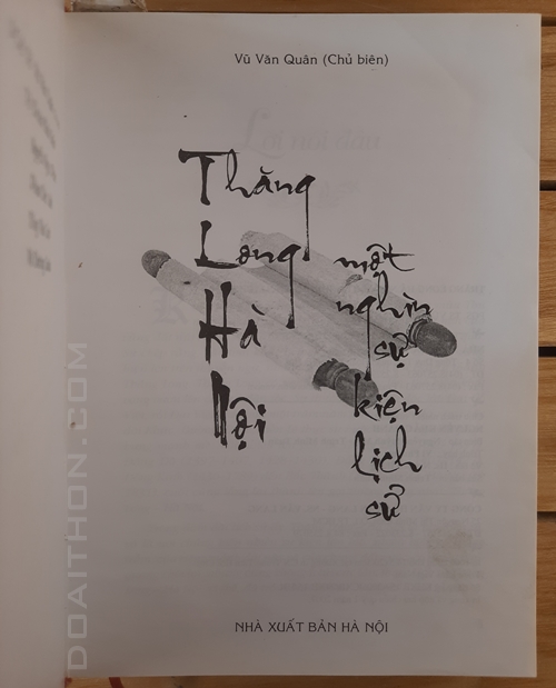 Thăng Long Hà Nội, 1000 sự kiện lịch sử 2
