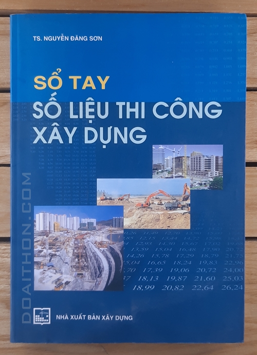 Số liệu thi công xây dựng 1