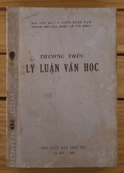 Thường thức lý luận văn học 1
