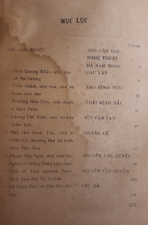 Danh nhân Văn học Hà Nam Ninh 6