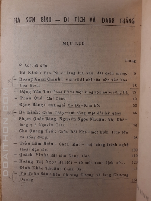 Hà Sơn Bình di tích và danh thắng 4