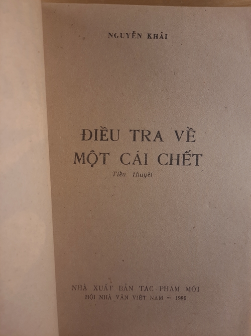 Điều tra về một cái chết, truyện hình sự 2