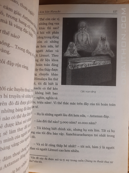 Chúng ta thoát thai từ đâu, Trong vòng tay Sambala, Hoàng kim bản Harachi, Bức thông điệp bi thảm của cổ nhân 72